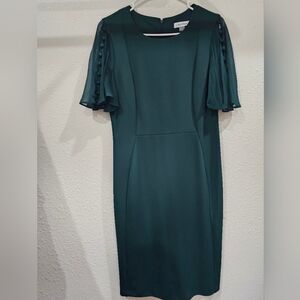Calvin Klein green dress - size 10